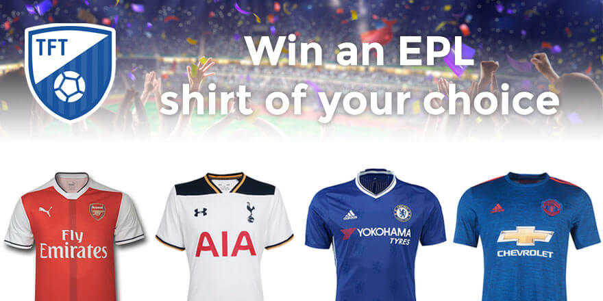 Win a Premier League shirt of your choice